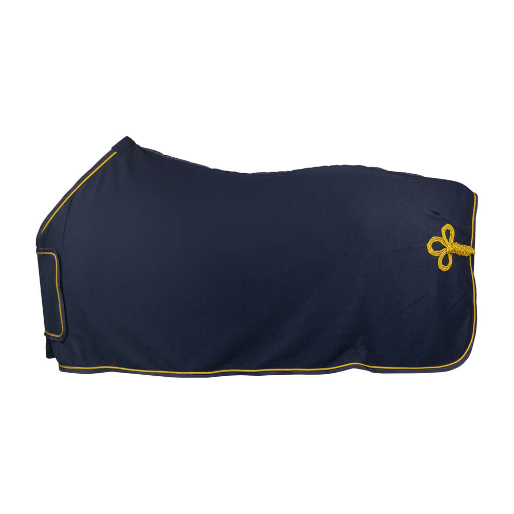 Horka Zweetdeken - met Ornament - Blauw/Goud - 125/175