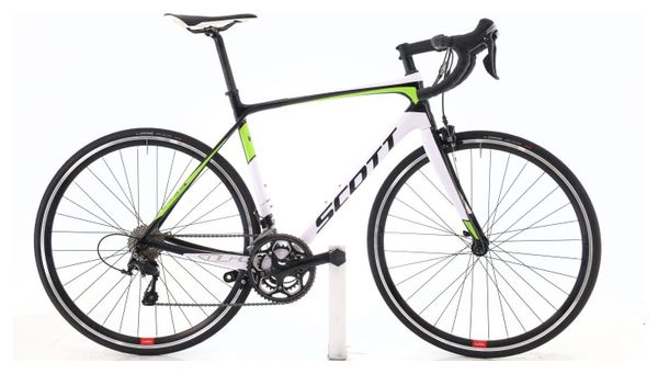 Produit reconditionné · Scott Solace Carbone · Blanc / Vélo de route / Scott | Très bon état