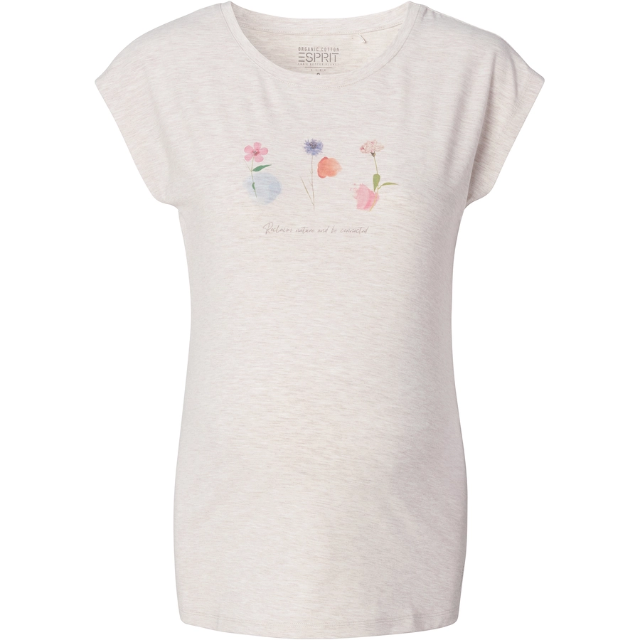 Esprit T-shirt Oatmeal melange