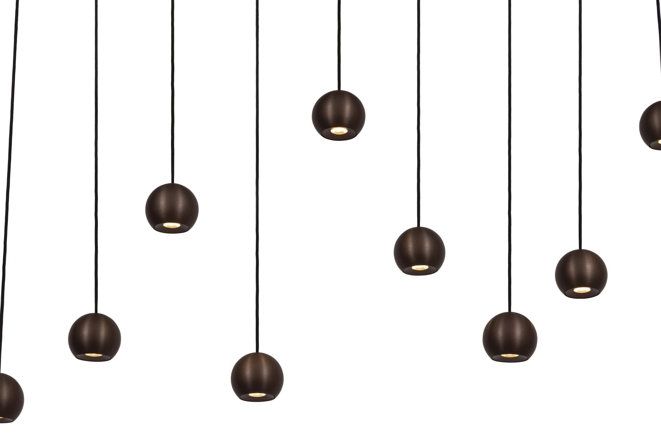 Lucide Premium MONTANA Hanglamp - Koffie