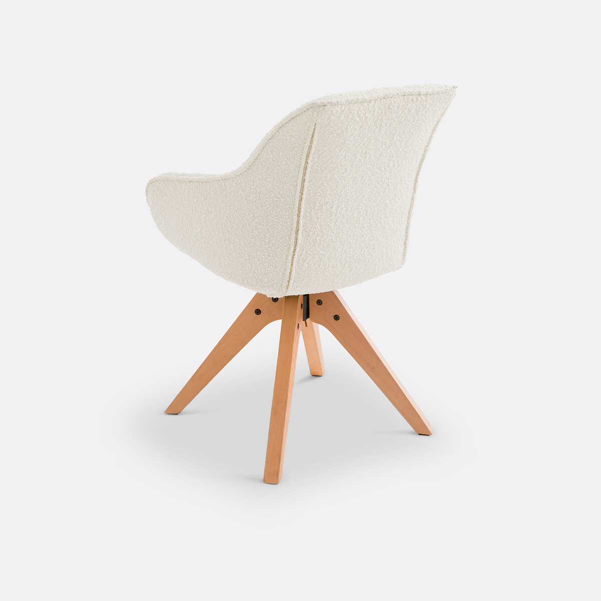 LA REDOUTE INTERIEURS<br>Cadeira de escritório giratória em bouclé, Jimeo