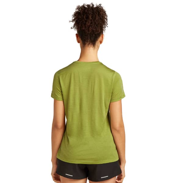 T-shirt trail ICEBREAKER W MERINO 125 COOL-LITE SPEED SS TEE OLIVE