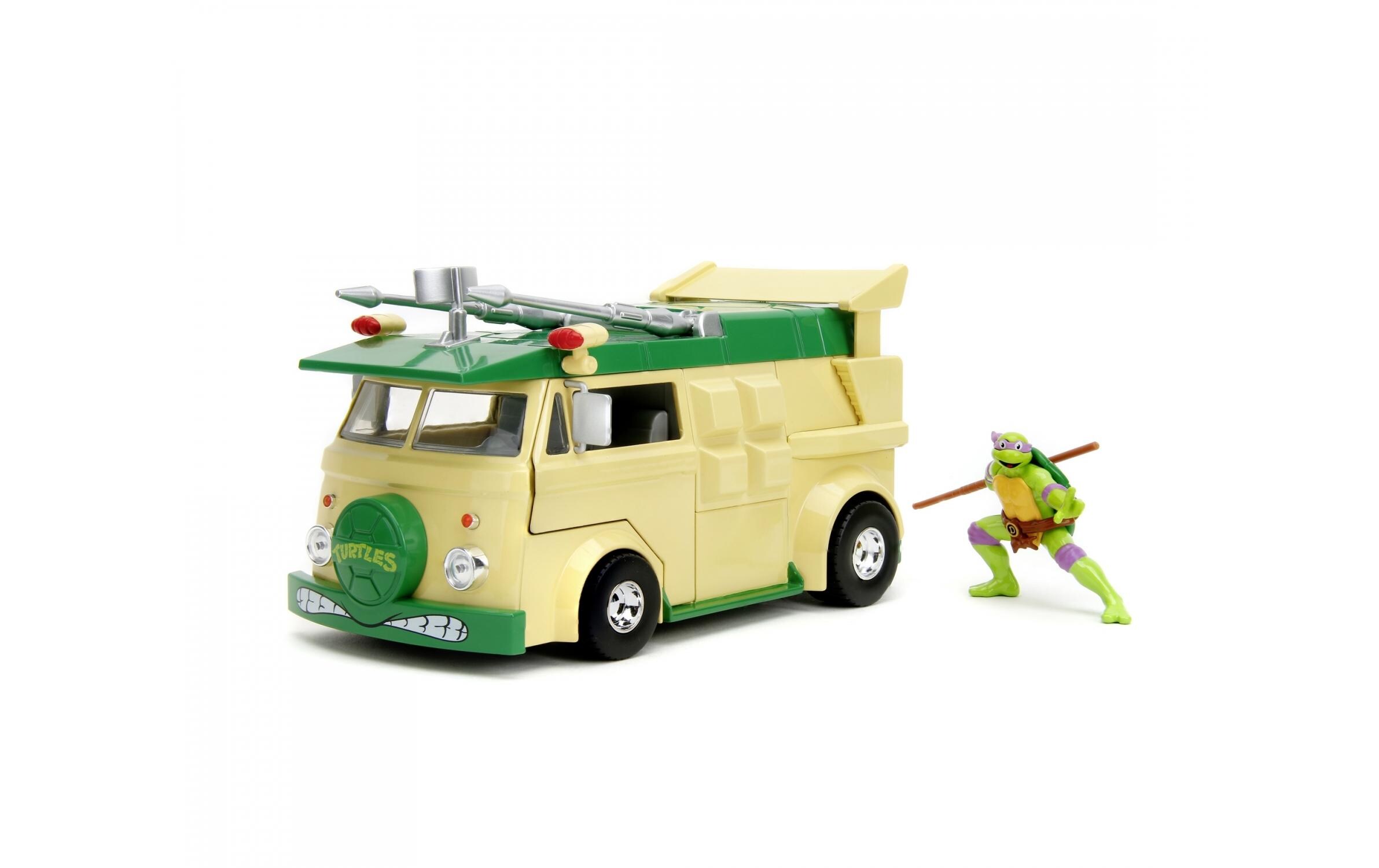 Ninja Turtles Party Wagon 1:24Teenage Mutant Ninja Turtles Party-Van mit Donatello Figur