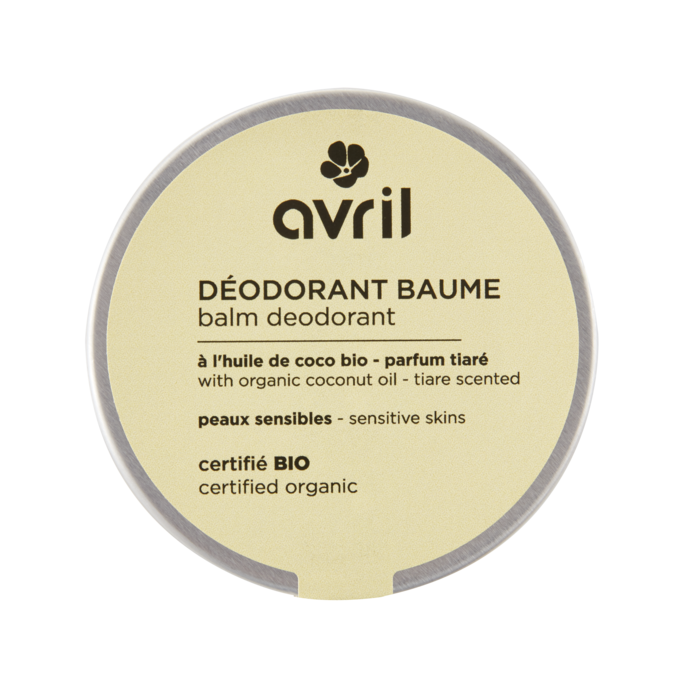 Déodorant baume peaux sensibles Tiaré