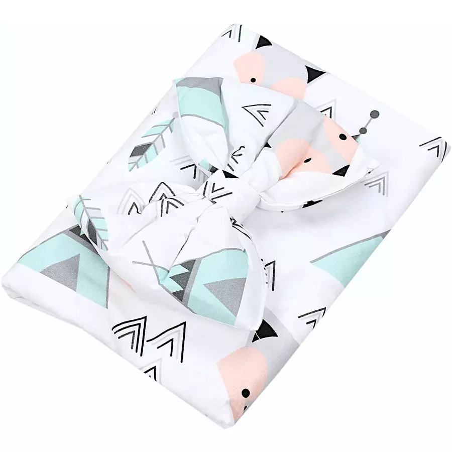 TupTam Babybett Himmel mit Schleifchen mint