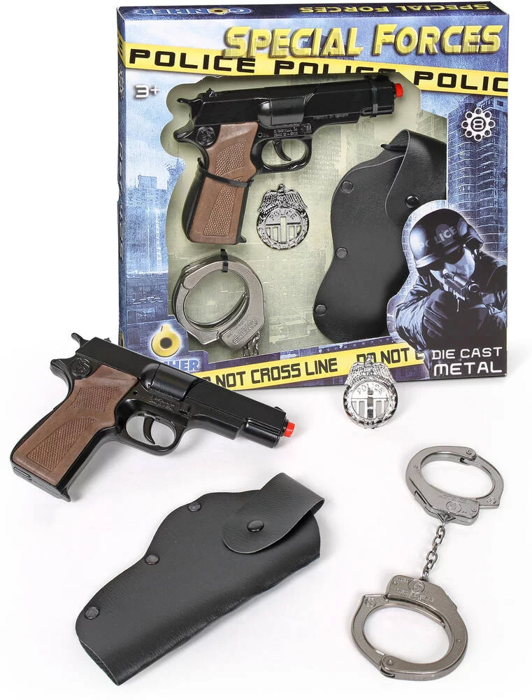 COFFRET POLICE 8 COUPS SPECIAL FORCES