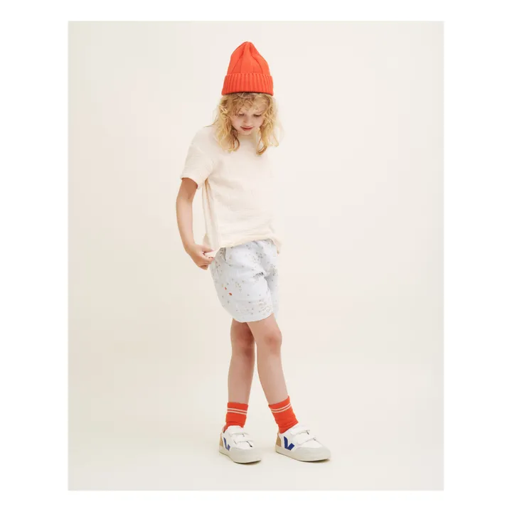 garbo&friends T-Shirt Mousseline de Coton | Ecru