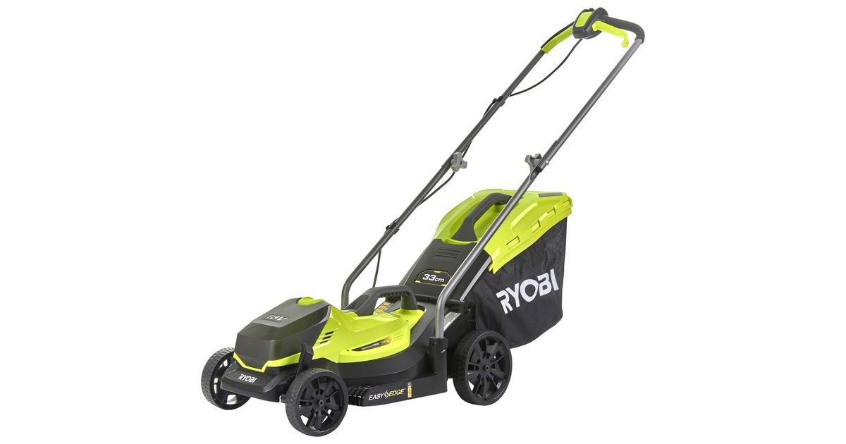 RyobiAccu grasmaaier RLM18X33B40, 18V  (Groen/zwart, Li-ion accu (4,0 Ah) inbegrepen)