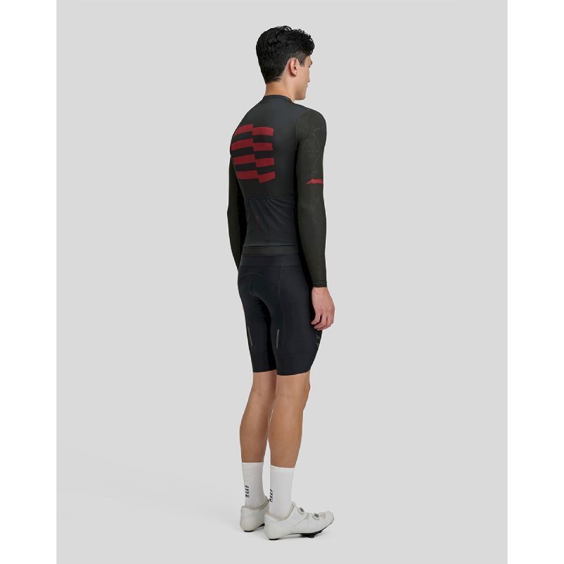 Emblem Pro Hex LS Jersey - Maillot vélo homme