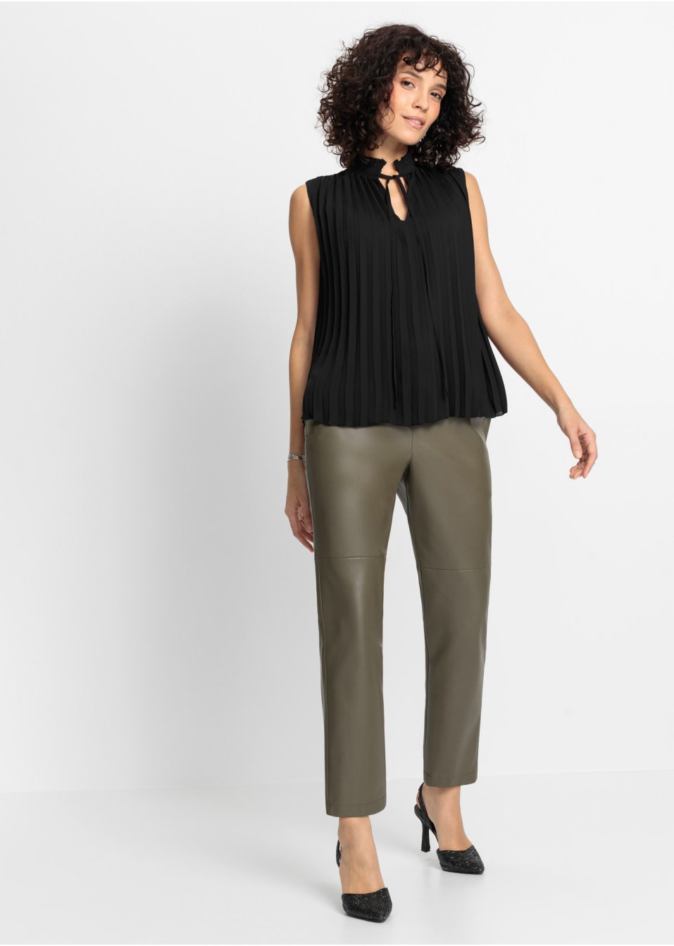 Top blouse plissé