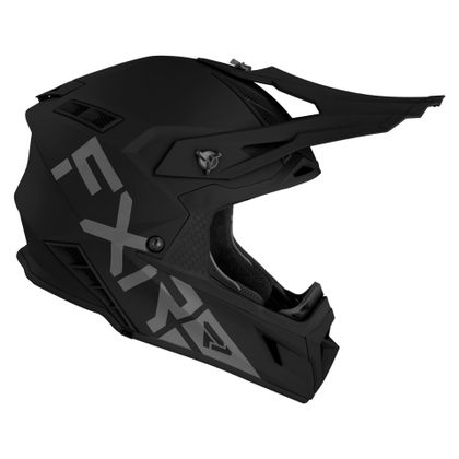 Casque cross FXR HELIUM PRIME BLACK 2021 - Noir