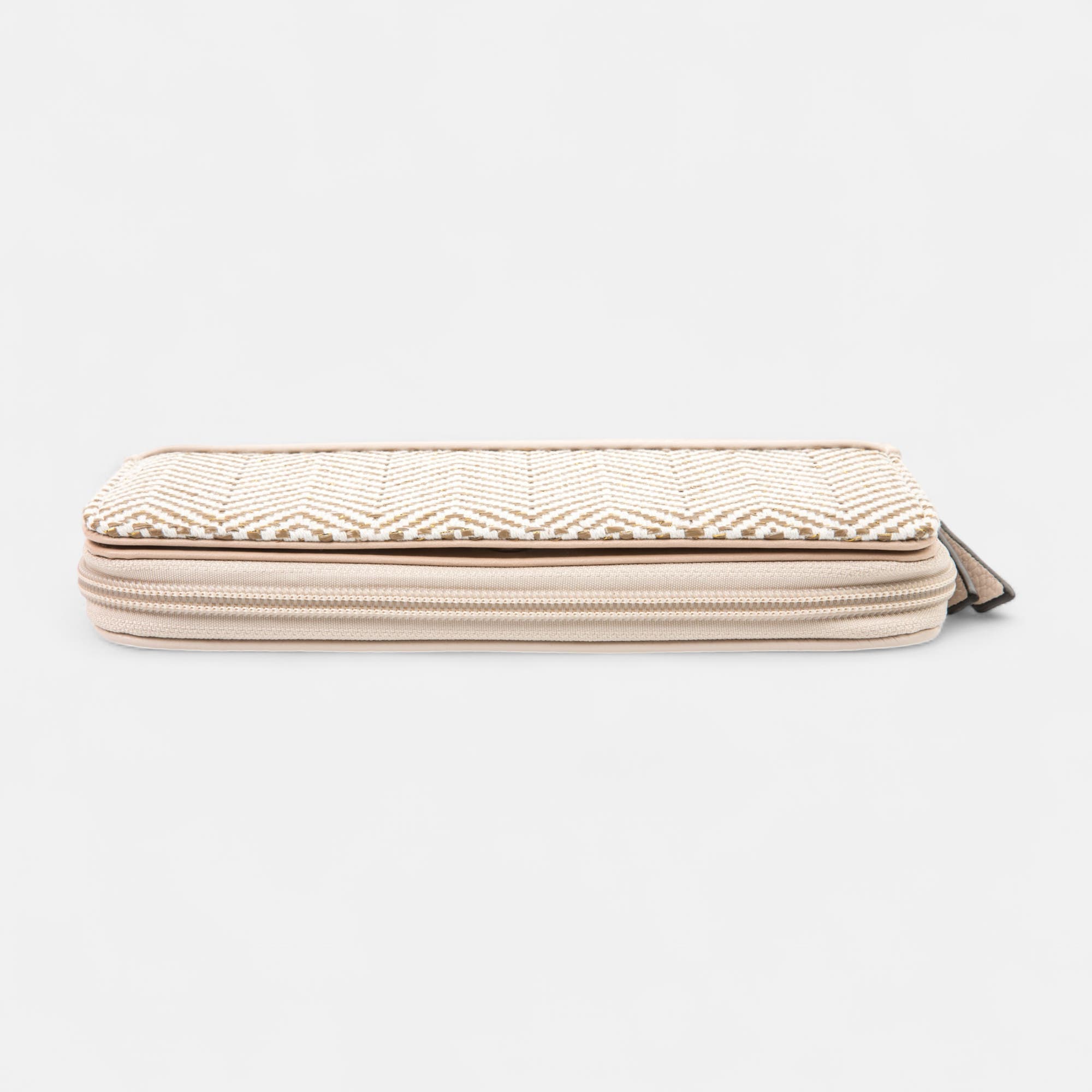 Petite maroquinerie beige