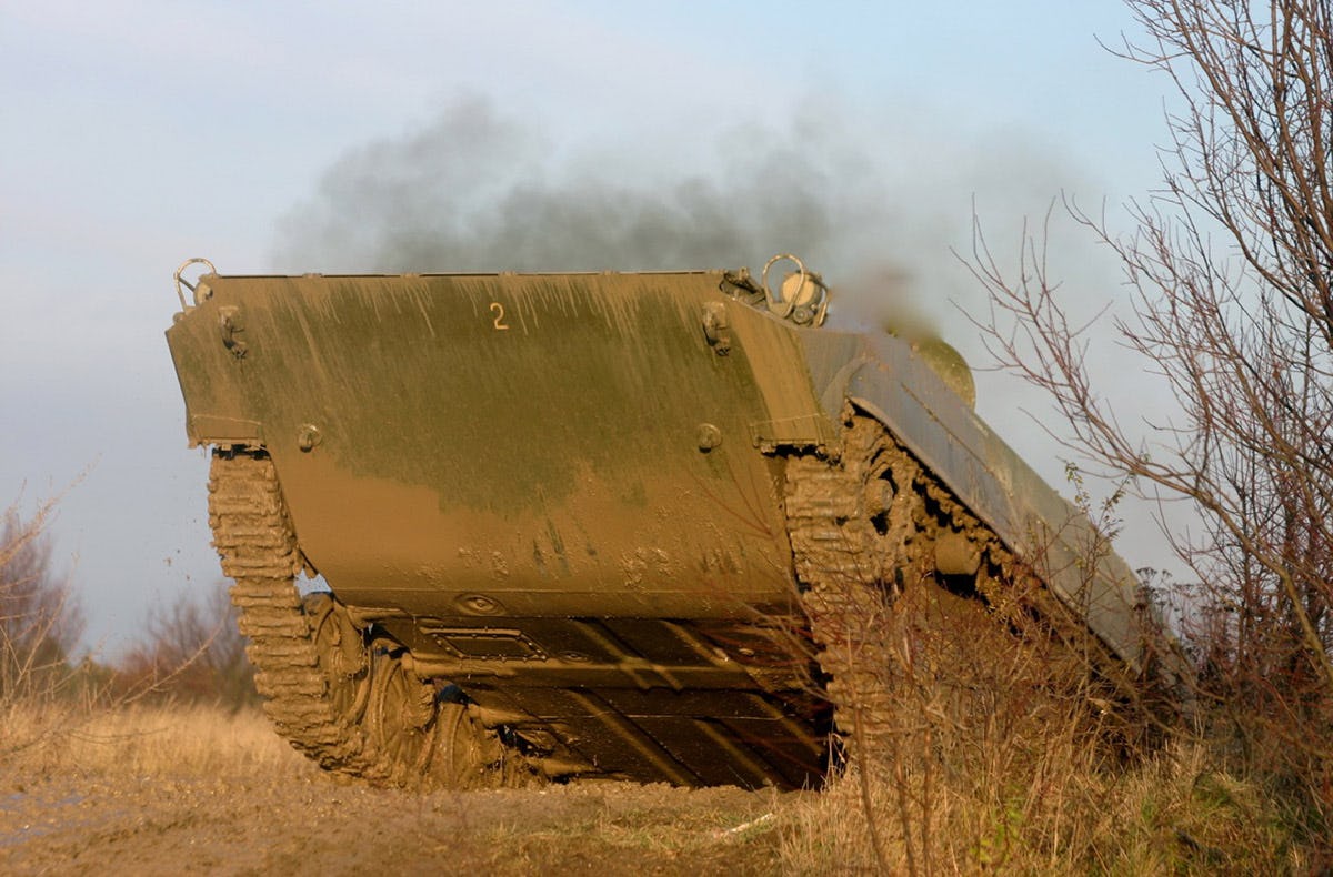 Panzertaxifahrt BMP-1 in Prag als Geschenk mydays|