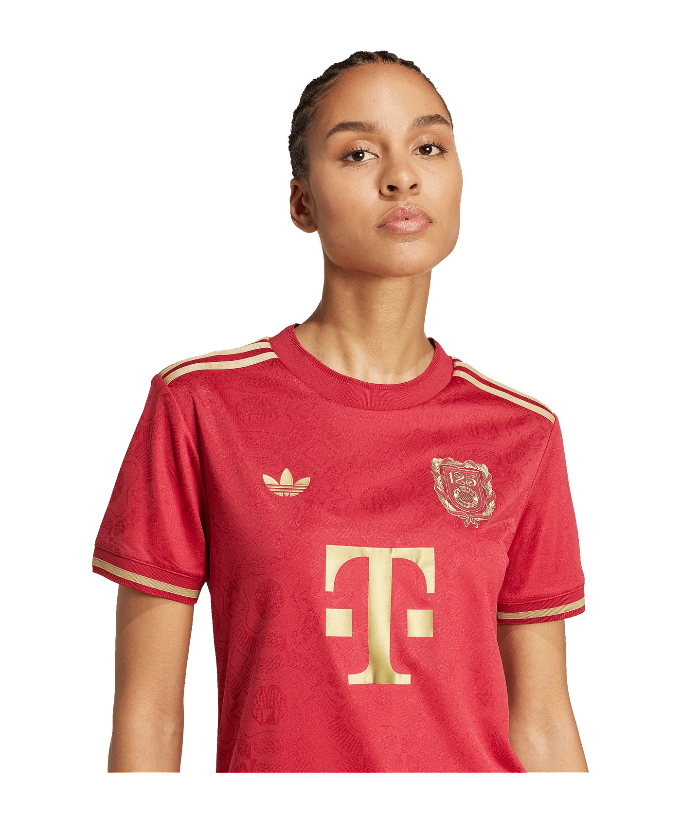 adidas Originals FC Bayern München 125th Anniversary Trikot Damen Rot