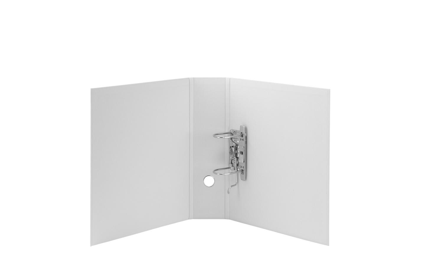 Ordner S.O.H.O. White 8.5 cm, WeissWhite Ordner mit Hebelmechanik