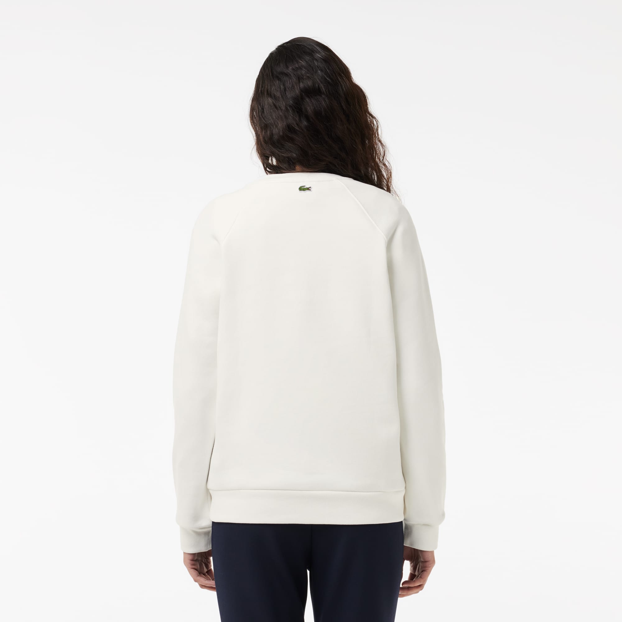 Sweatshirt Jogger relaxed fit avec broderie signature Sweatshirts - Blanc - Lacoste - Femme