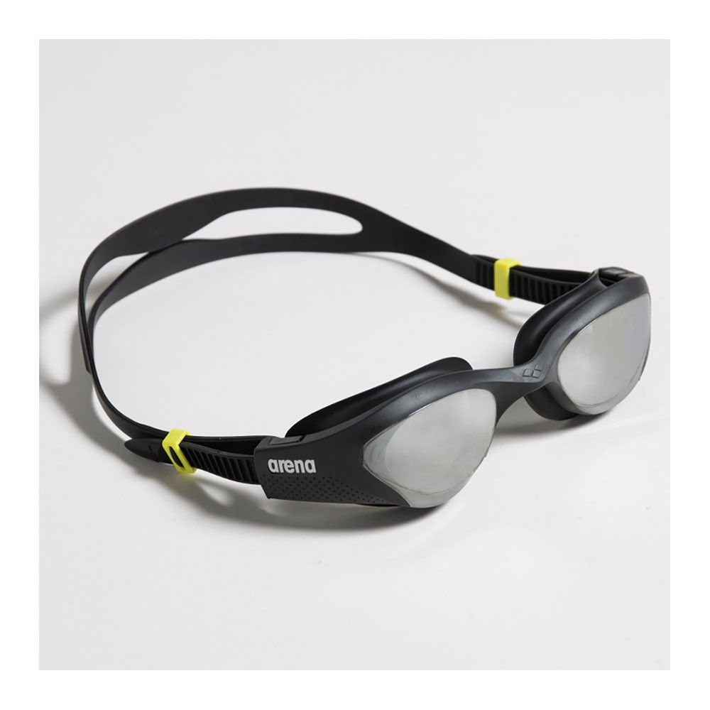Arena THE ONE MIRROR - Lunettes natation silver/black/black