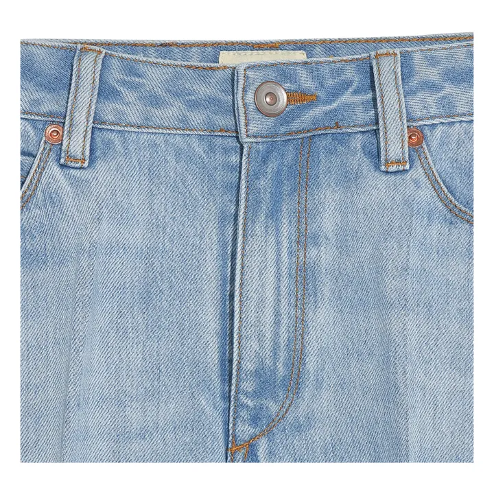 Bellerose Jean Wide Leg Gardenia | Denim bleached