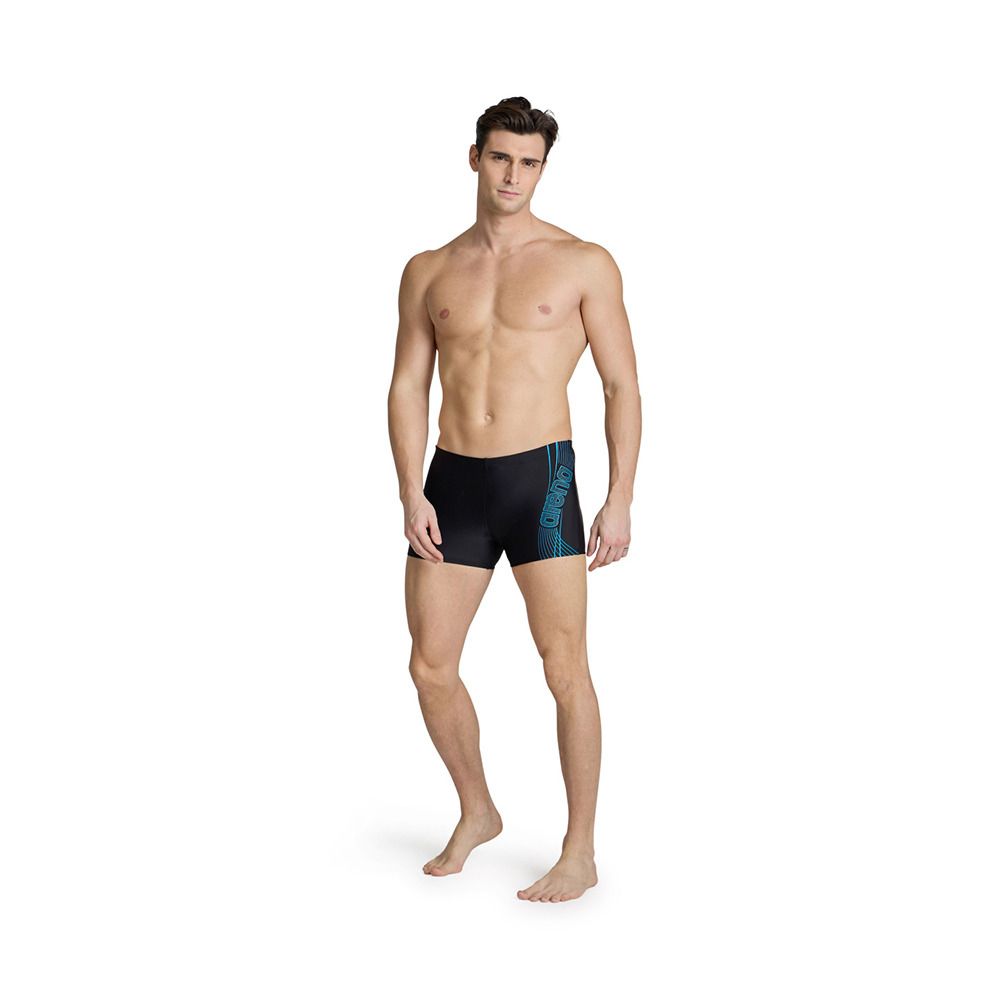 Arena DREAMY - Boxer de bain Homme black/turquoise