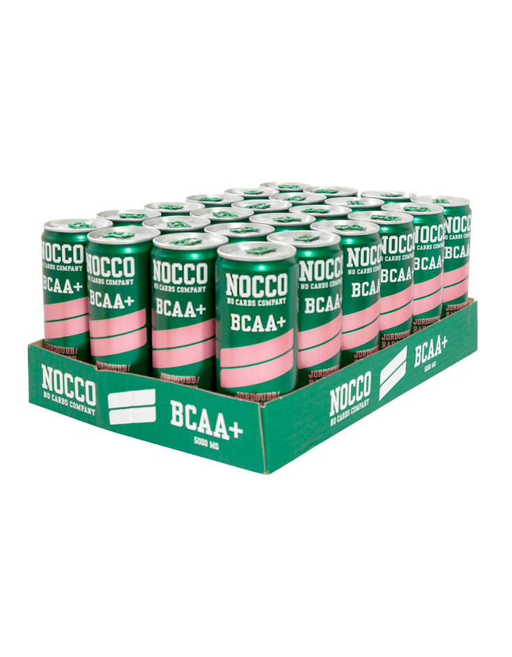 NOCCO BCAA Jordbær 24x330 ml