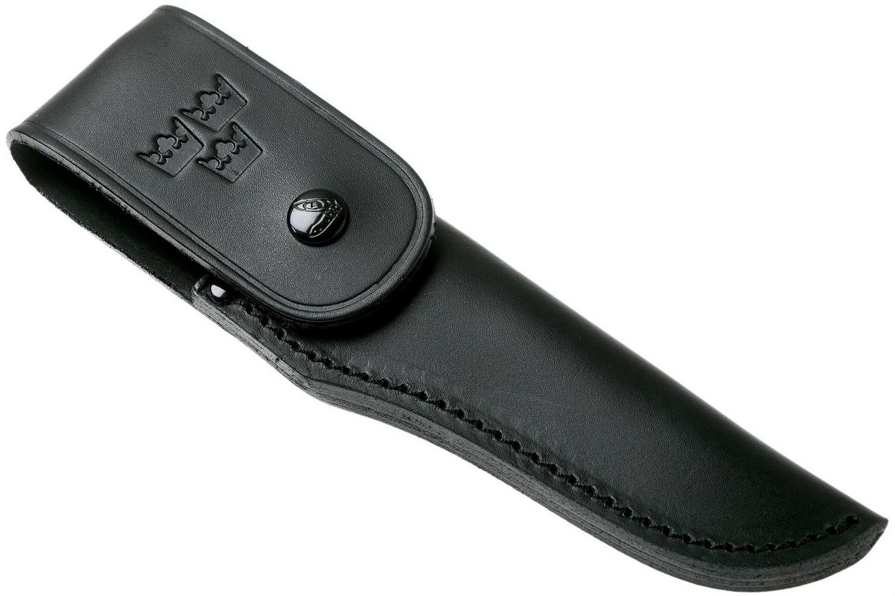 Fallkniven TK1 Drie Kronen, Desert Ironwood,  lederen schede