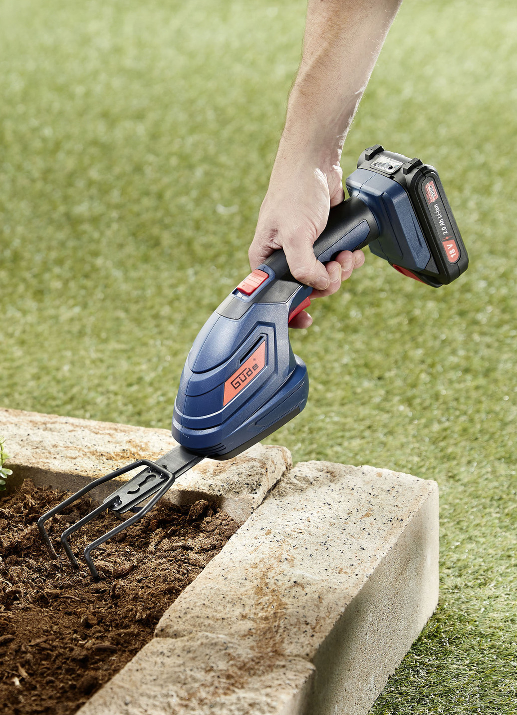 Akku-Gartenpflege-Set 3-in-1 (Akku und Ladegerät nicht im Lieferumfang)