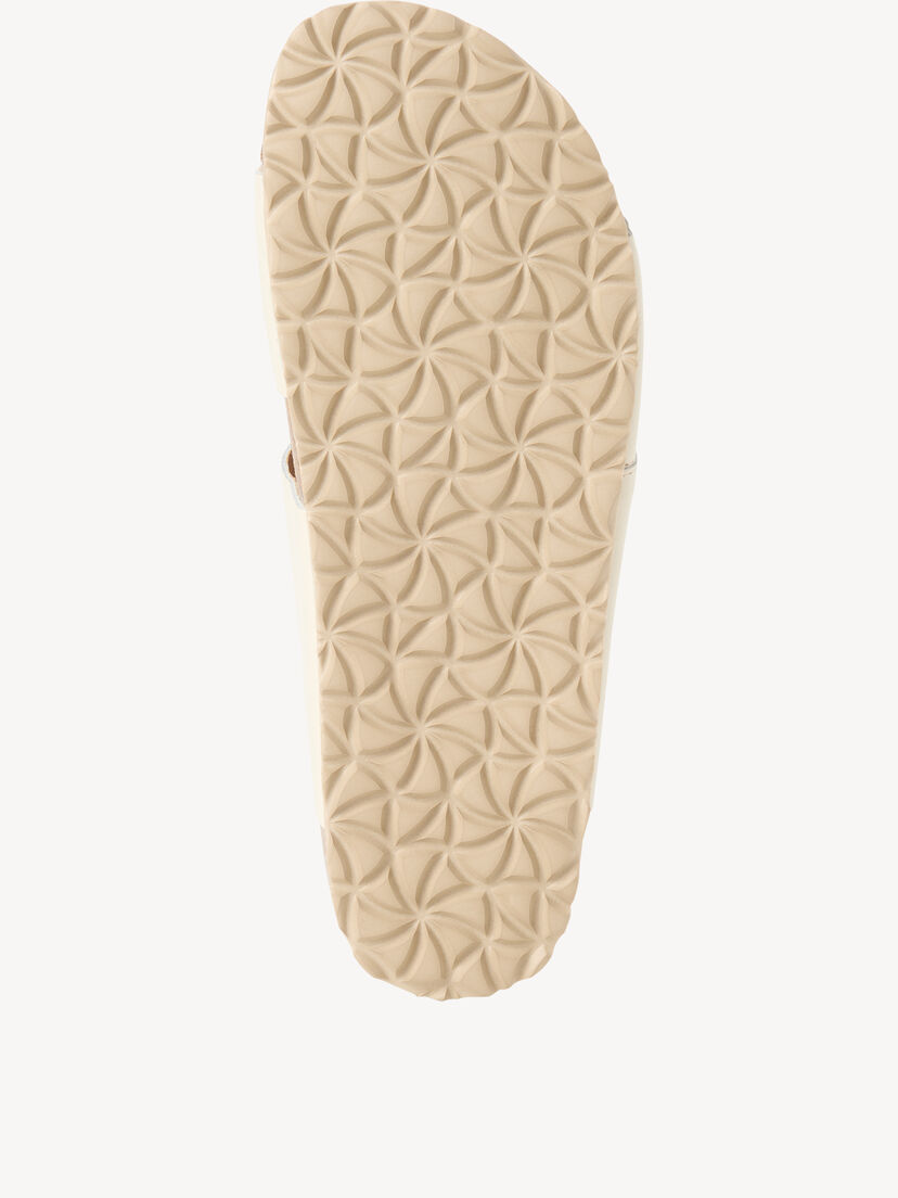 Leren Slipper - beige