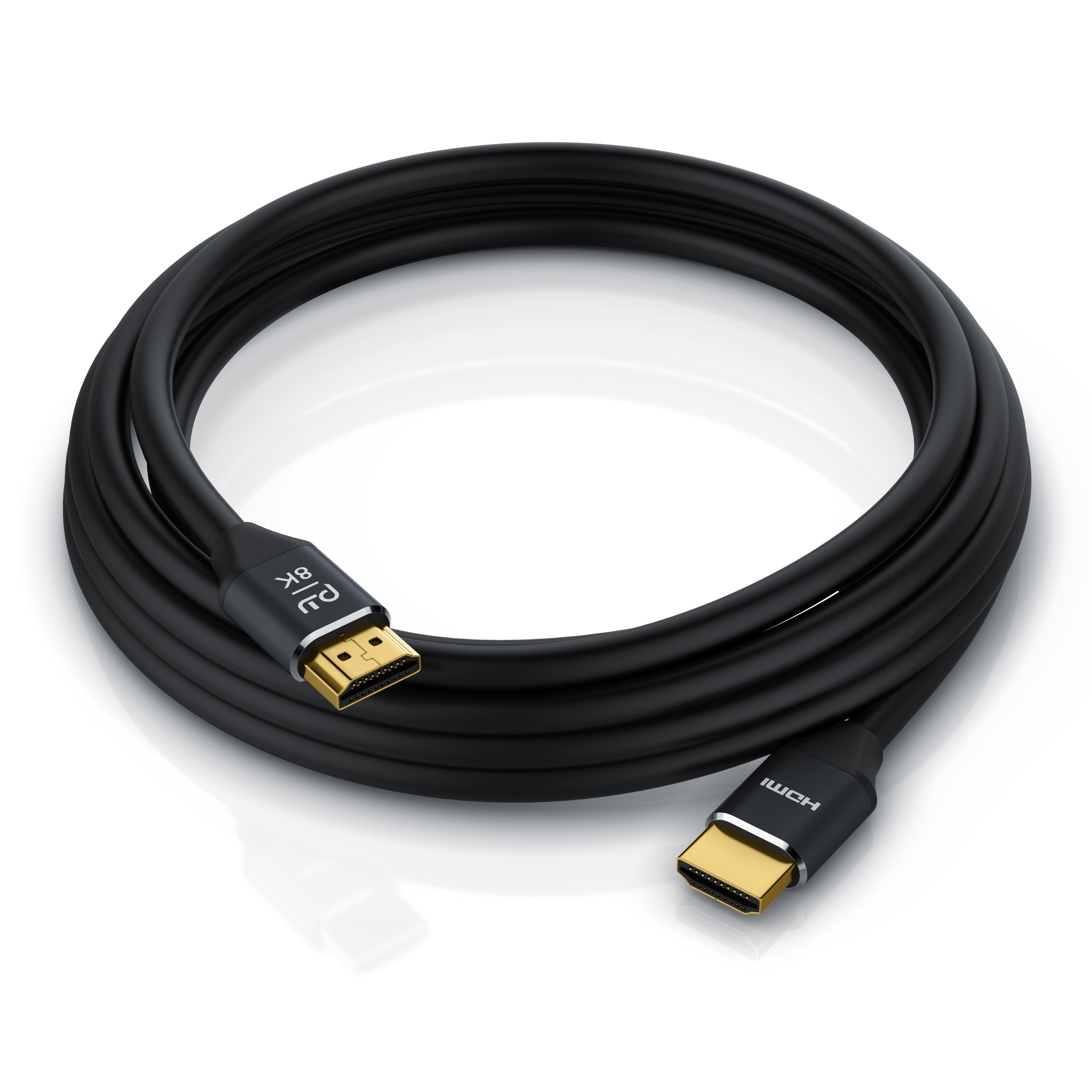 Primewire 8K Premium HDMI Ultra High Speed Kabel 2.1, 7680 x 4320 @ 120 Hz mit DSC - 3m