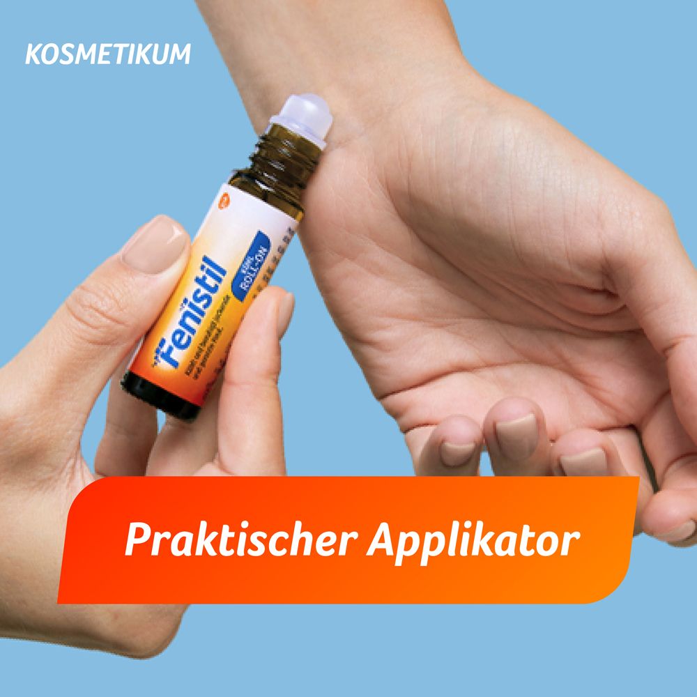 Fenistil Kühl Roll-on, Kosmetikum beruhigt bei Insektenstichen