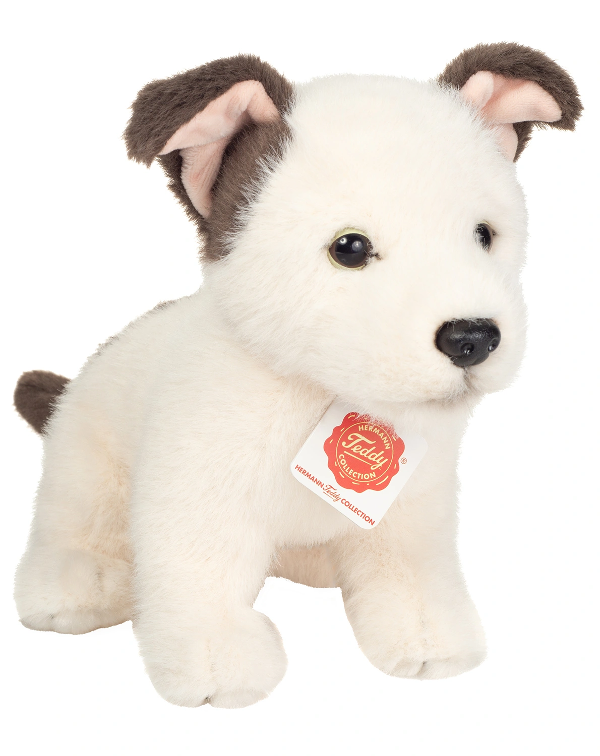 Kuscheltier HUNDEWELPE RUSSELL (25 cm) in weiß
