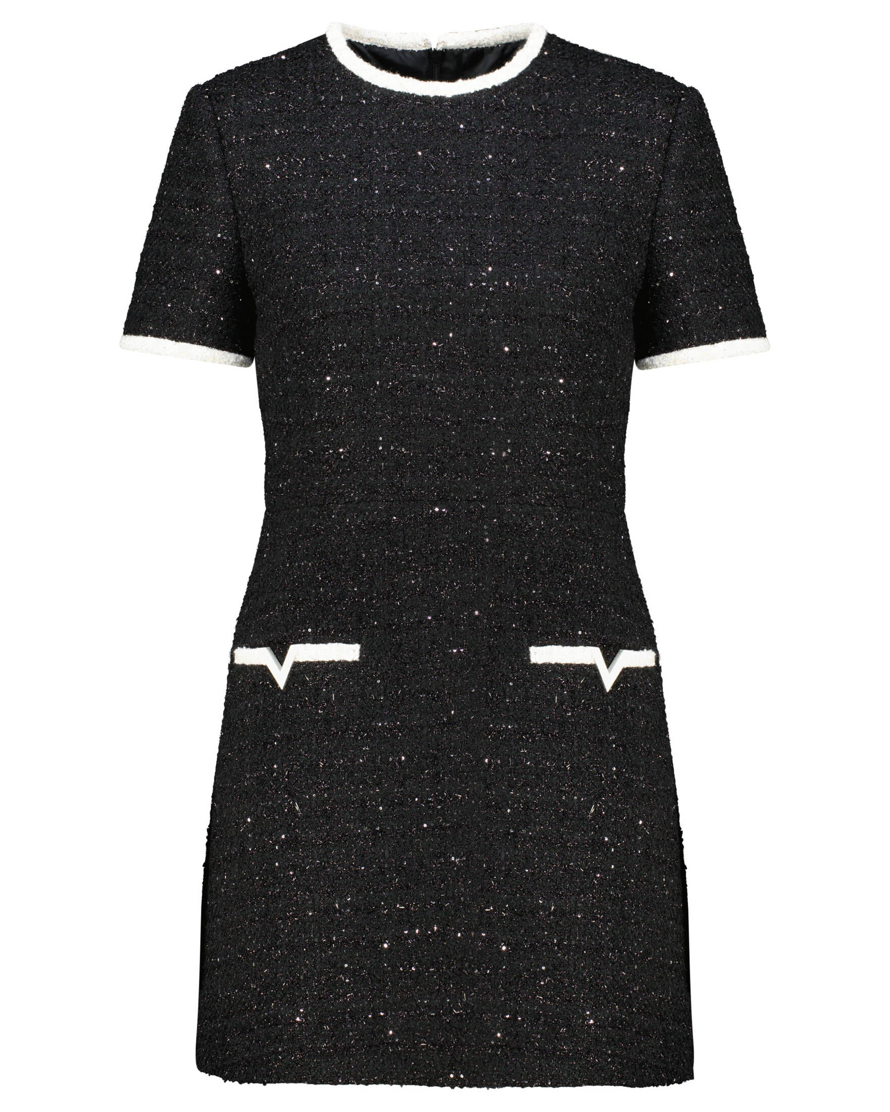 Valentino| Damen Kleid aus Glaze Tweed