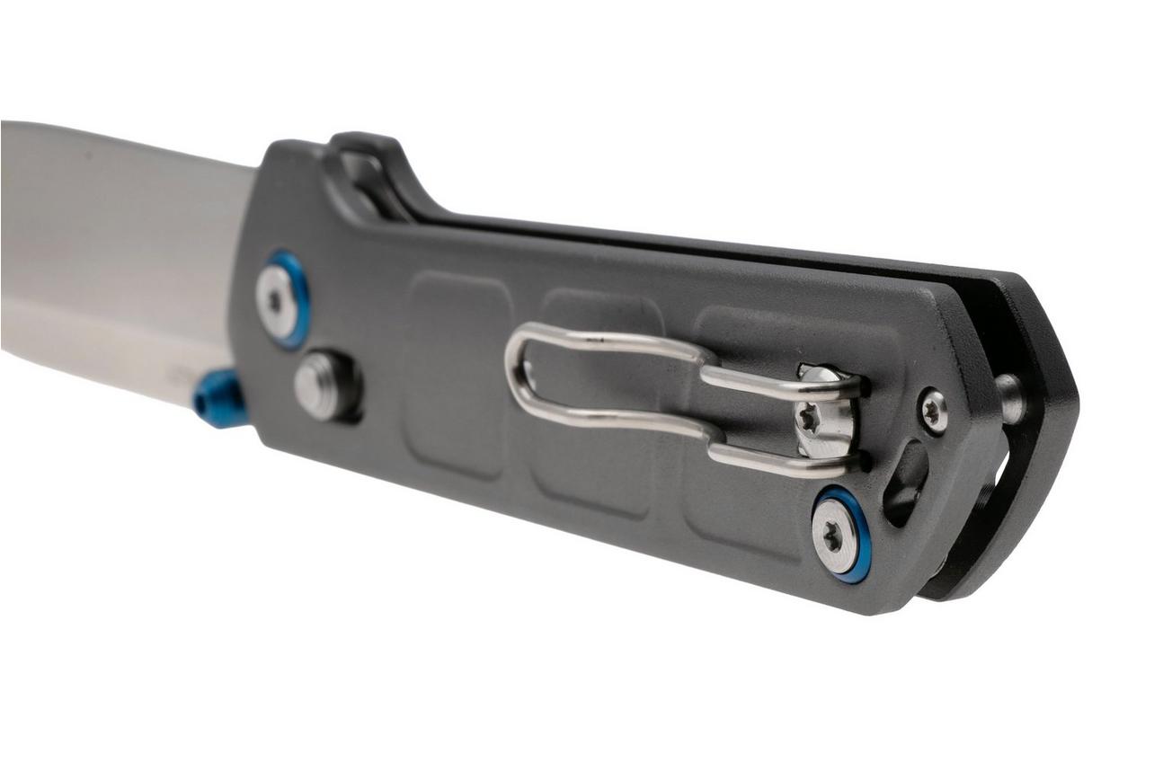 Böker Plus Kihon DC Alu 01BP0023 Satin Nitro-V, Aluminum, zakmes, Lucas Burnley design