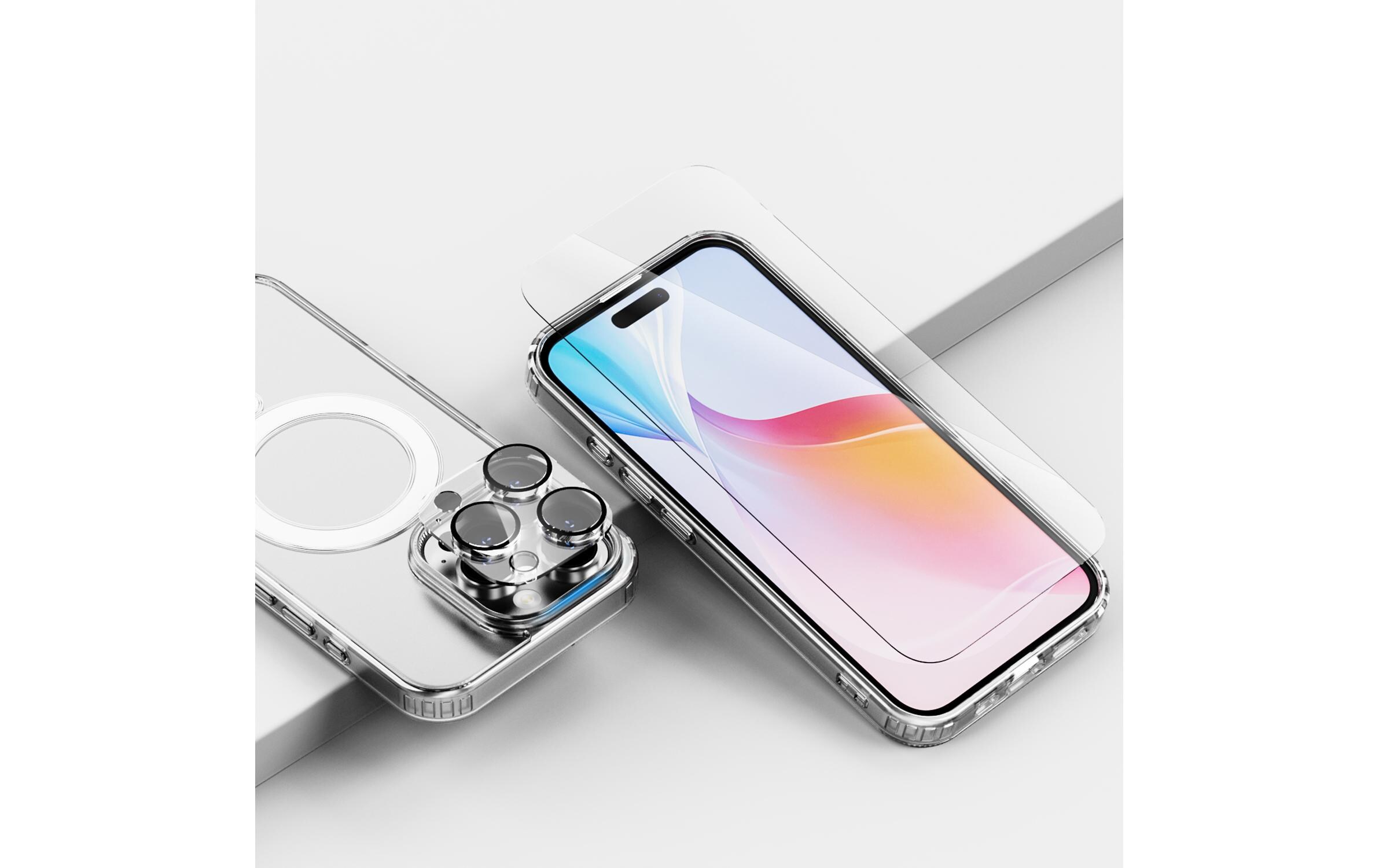 Back Cover 3in1 Premium Starter Set iPhone 16 Pro3in1 für Apple iPhone 16 Pro