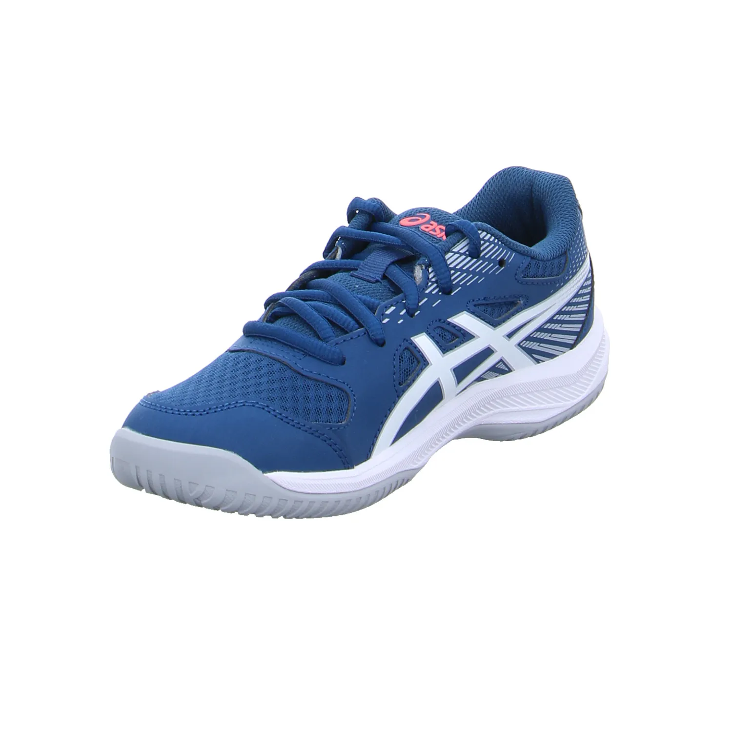 ASICS Kinder Indoor Blau Synthetik