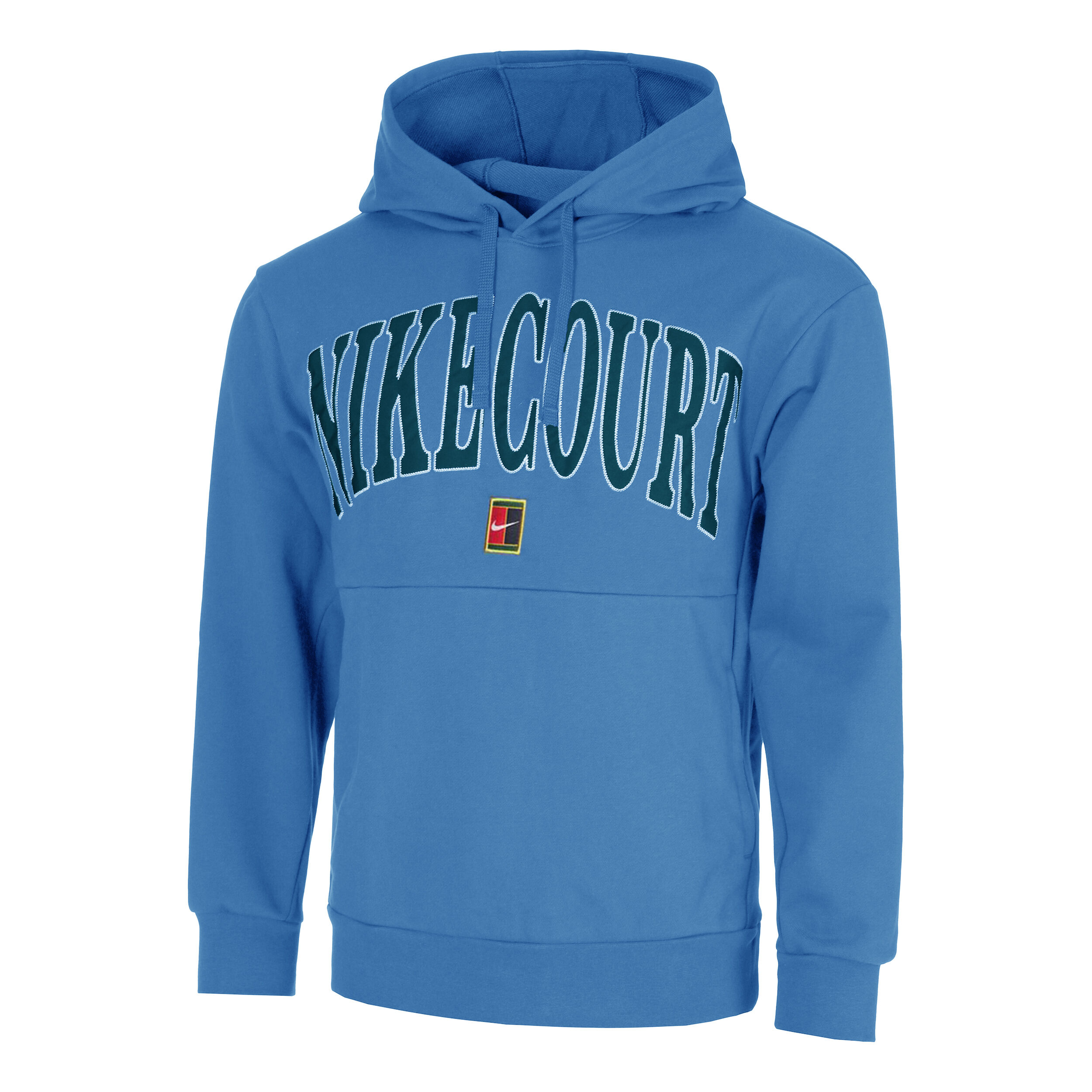 Nike Court Dri-Fit Fleece Heritage Sweat À Capuche Hommes - Bleu , Bleu Foncé