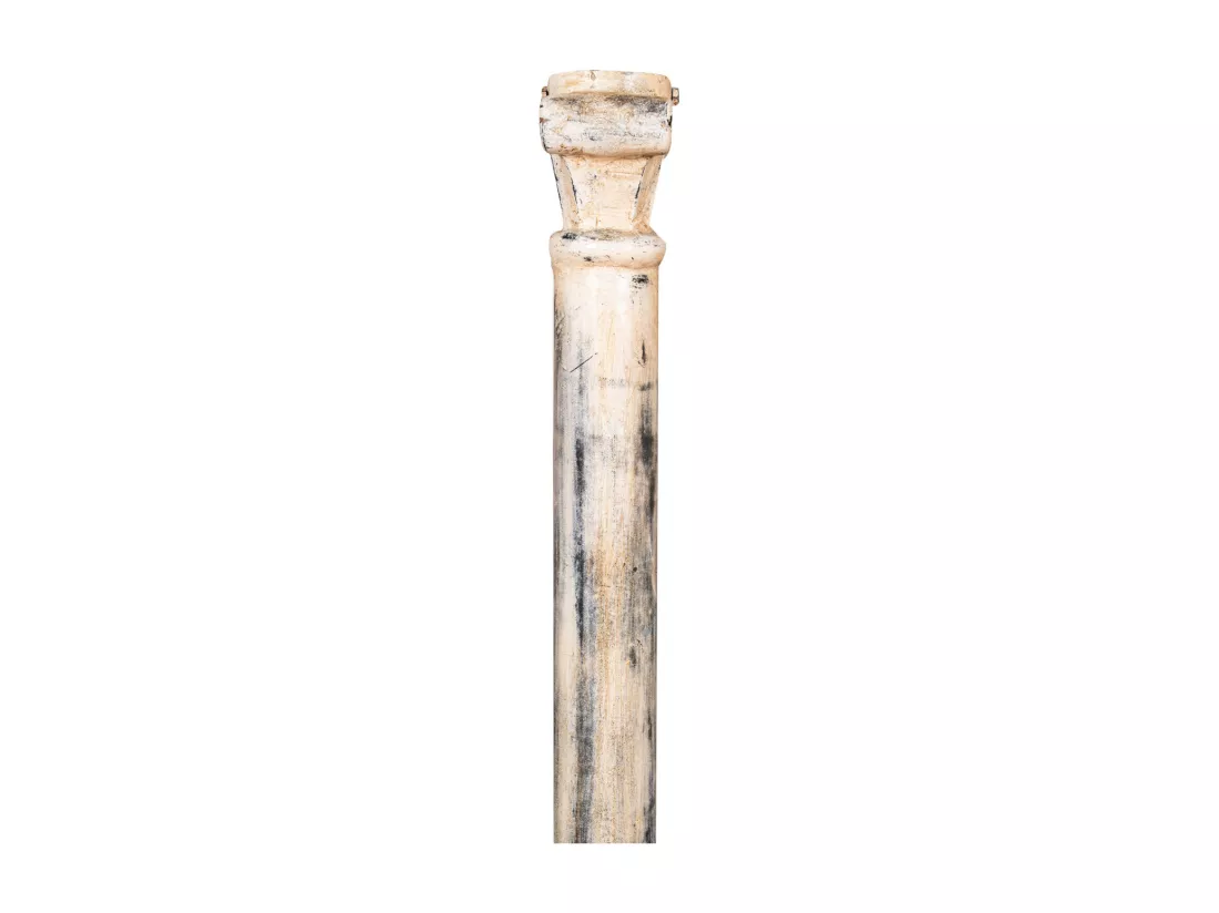 BISCOTTINI Colonne - Colonne en Fonte Finition Antique - Décorative - Jardin - Extérieur - Sculpture -Décoration de Jardin - 30x30x250cm