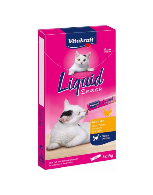 Vitakraft Cat Liquid Snack 6 stuks - Kattensnack
