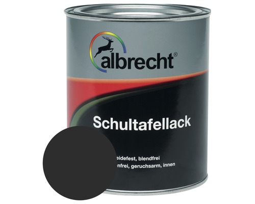 Albrecht schoolbordverf, zwart, 375 ml