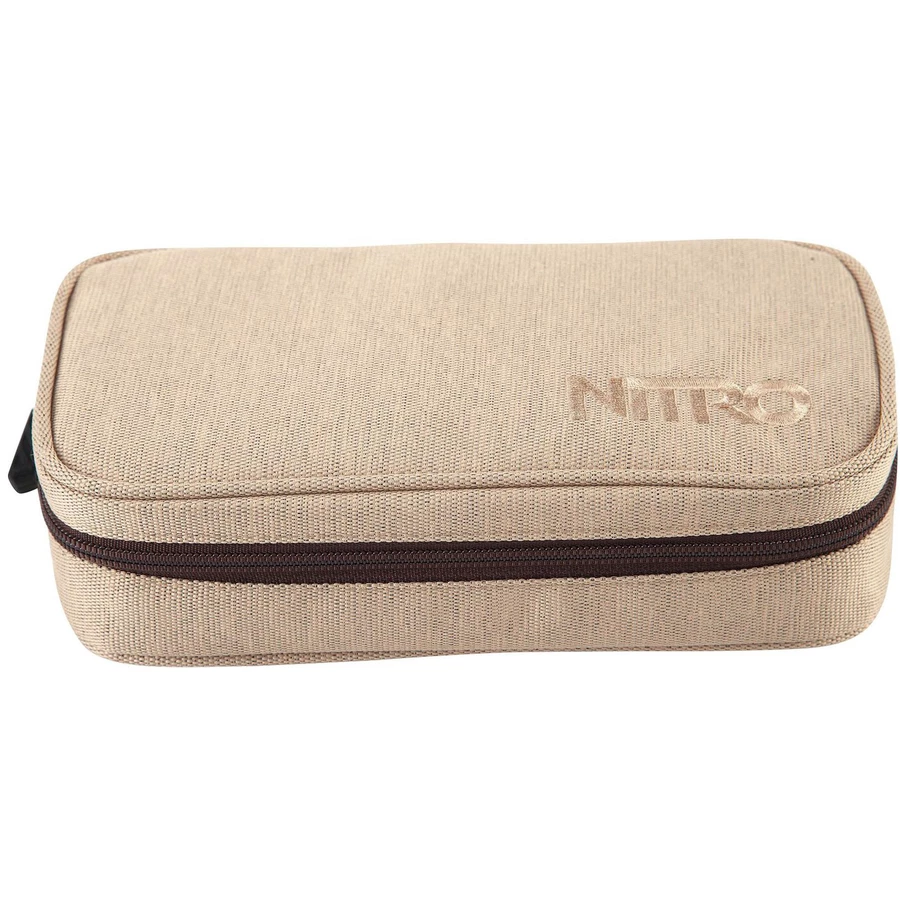 Nitro XL - Schlampermäppchen 21 cm almond