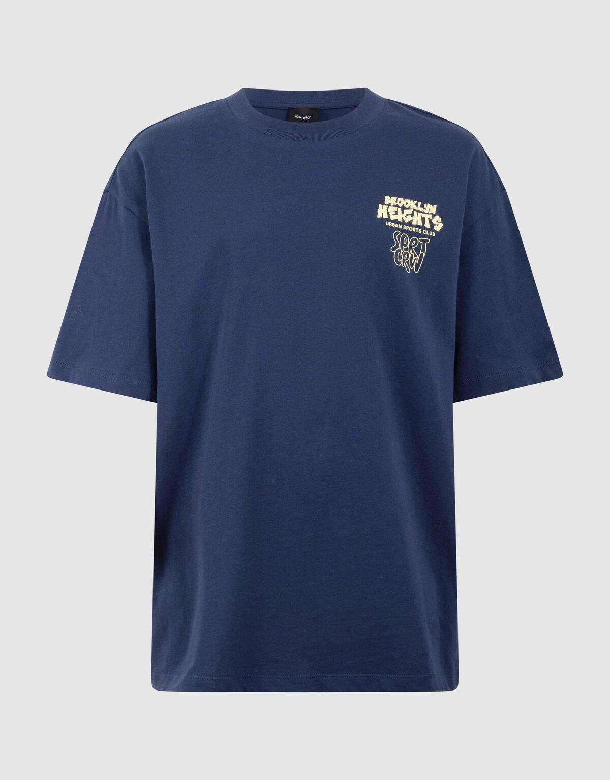 Brooklyn Artwork T-shirt Donkerblauw