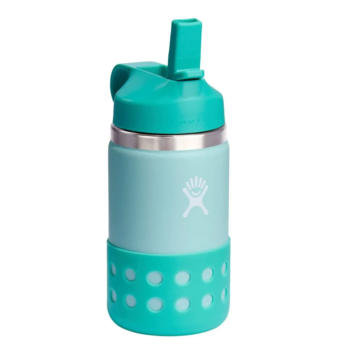 Hydro Flask Bouteille 12oz Wide Mouth Hydro Flask - Turquoise