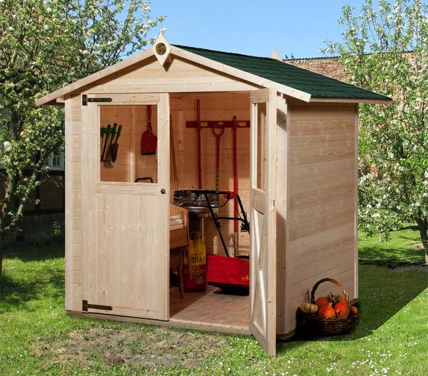 Weka Gartenhaus 316 Gr. 2, ca. B240/H221/T217
