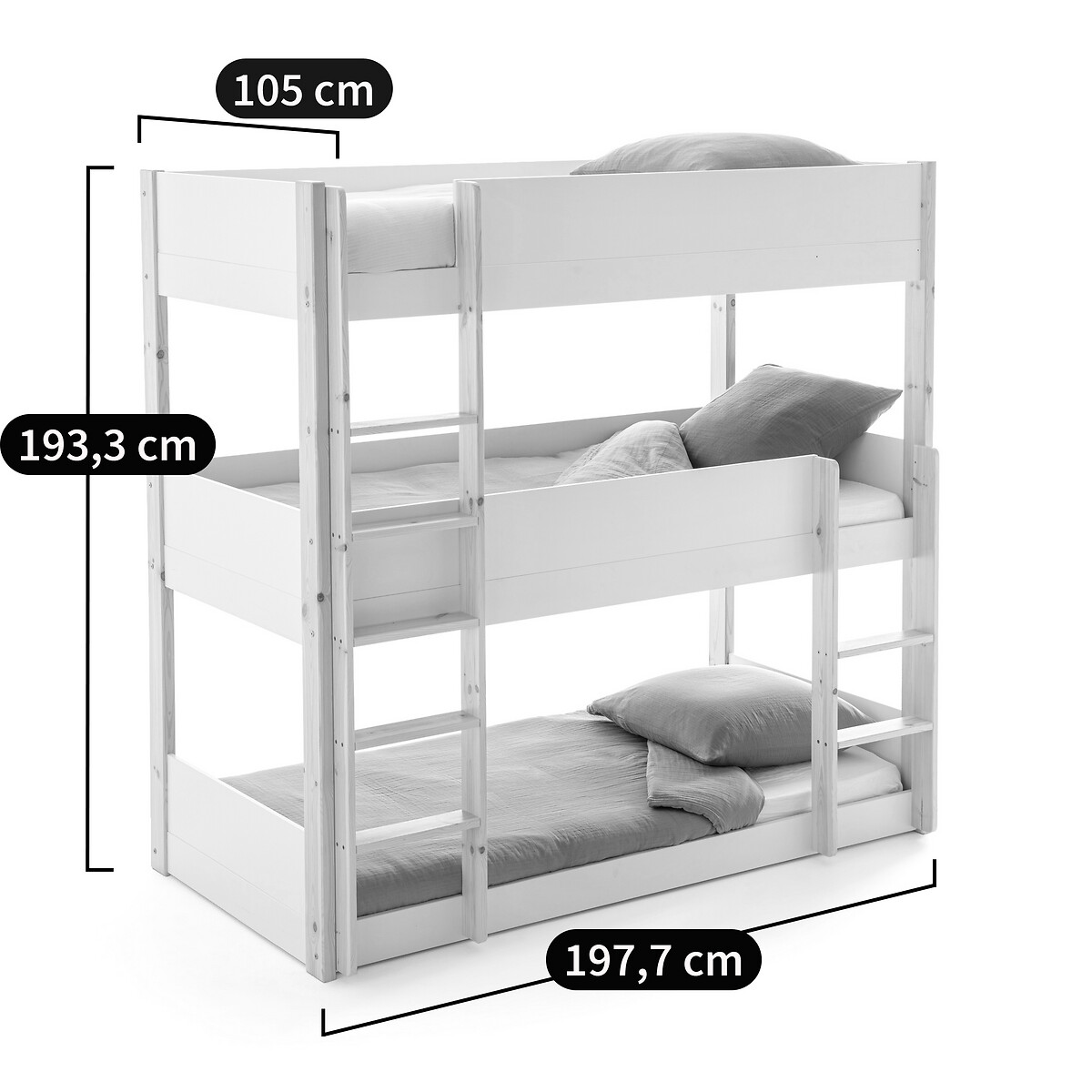LA REDOUTE INTERIEURS<br>Beliche, 3 zonas de dormir, Reunião