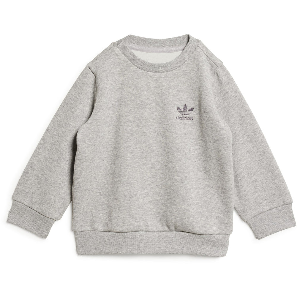 Køb adidas Originals Medium Grey Heather Trefoil Sweat Sæt