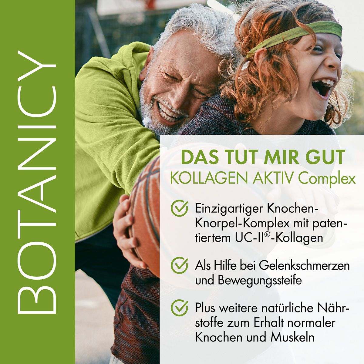 BOTANICY Kollagen Aktiv Complex mit UC-II
