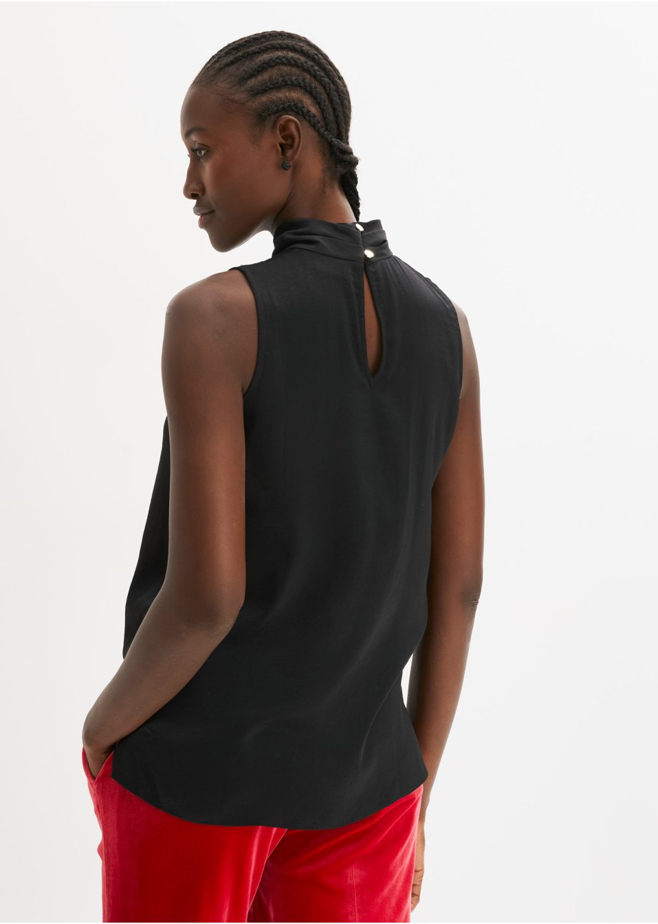 Top en satin