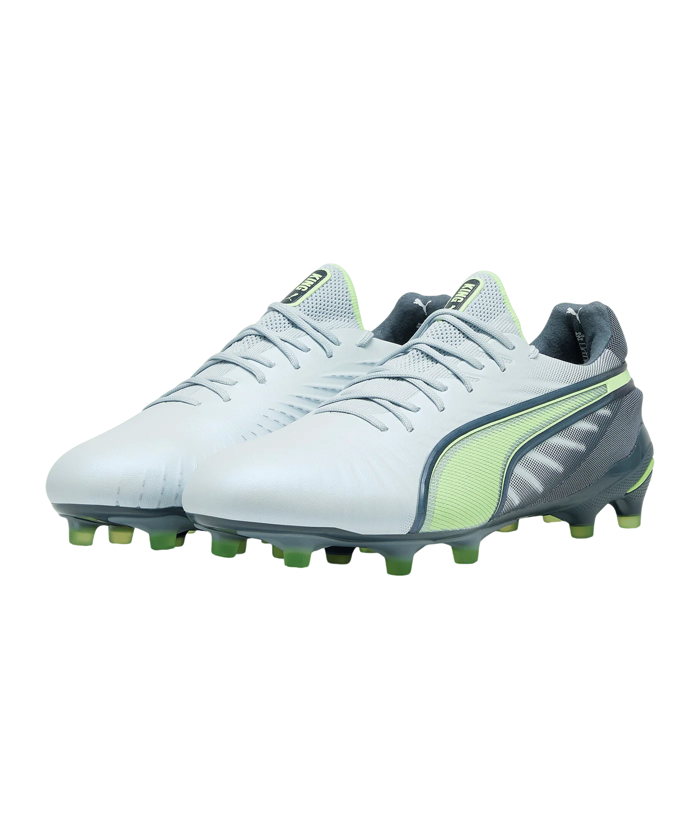 PUMA KING Ultimate FG/AG Lights Out Blau Grün F03