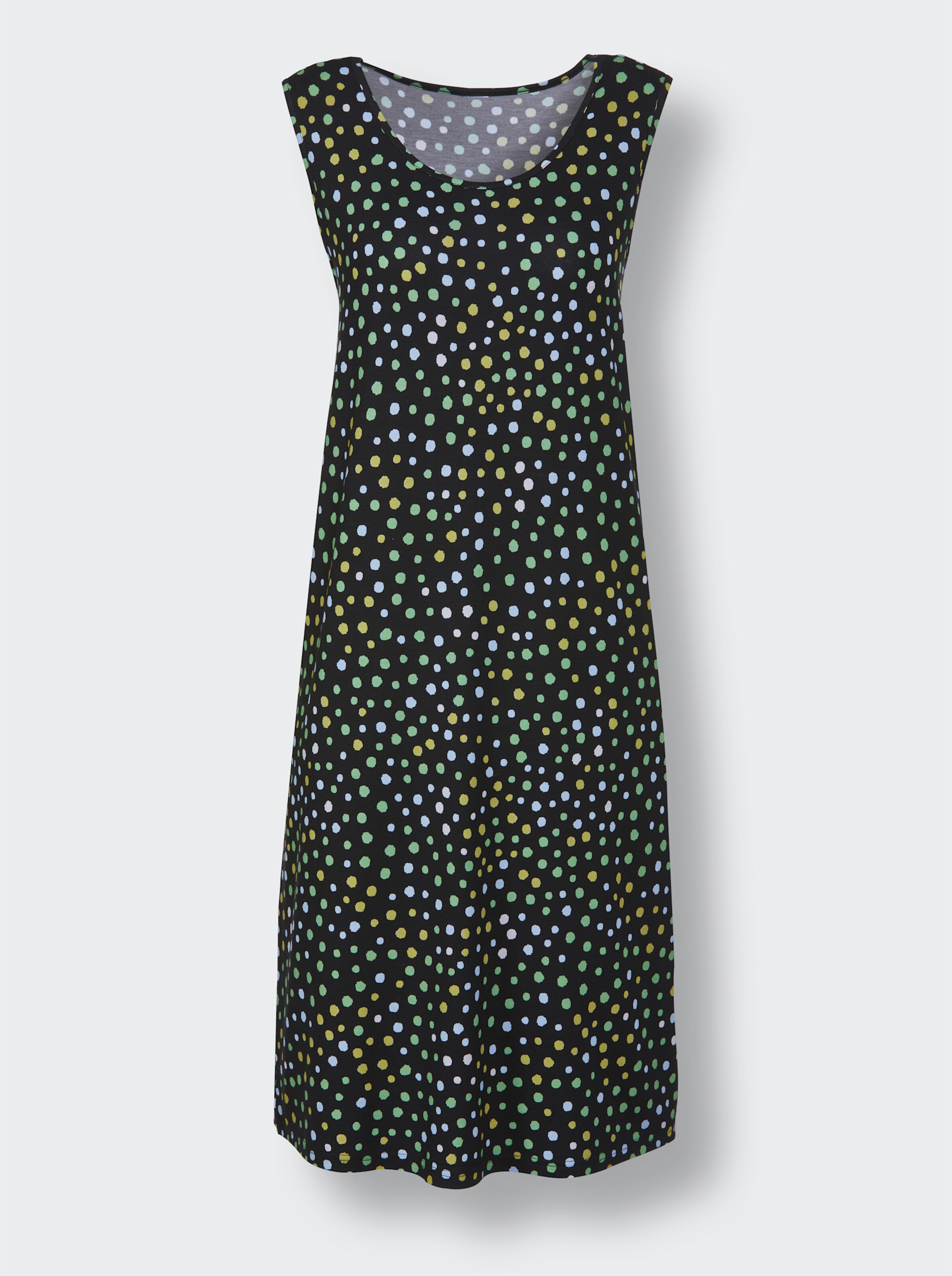 Sommerkleid mit Tupfen-Dessin
