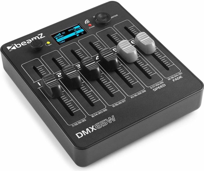 BeamZ BBP60 - Uplighter Set - Set van 6 Uplights in Flightcase met Draadloze DMX Controller