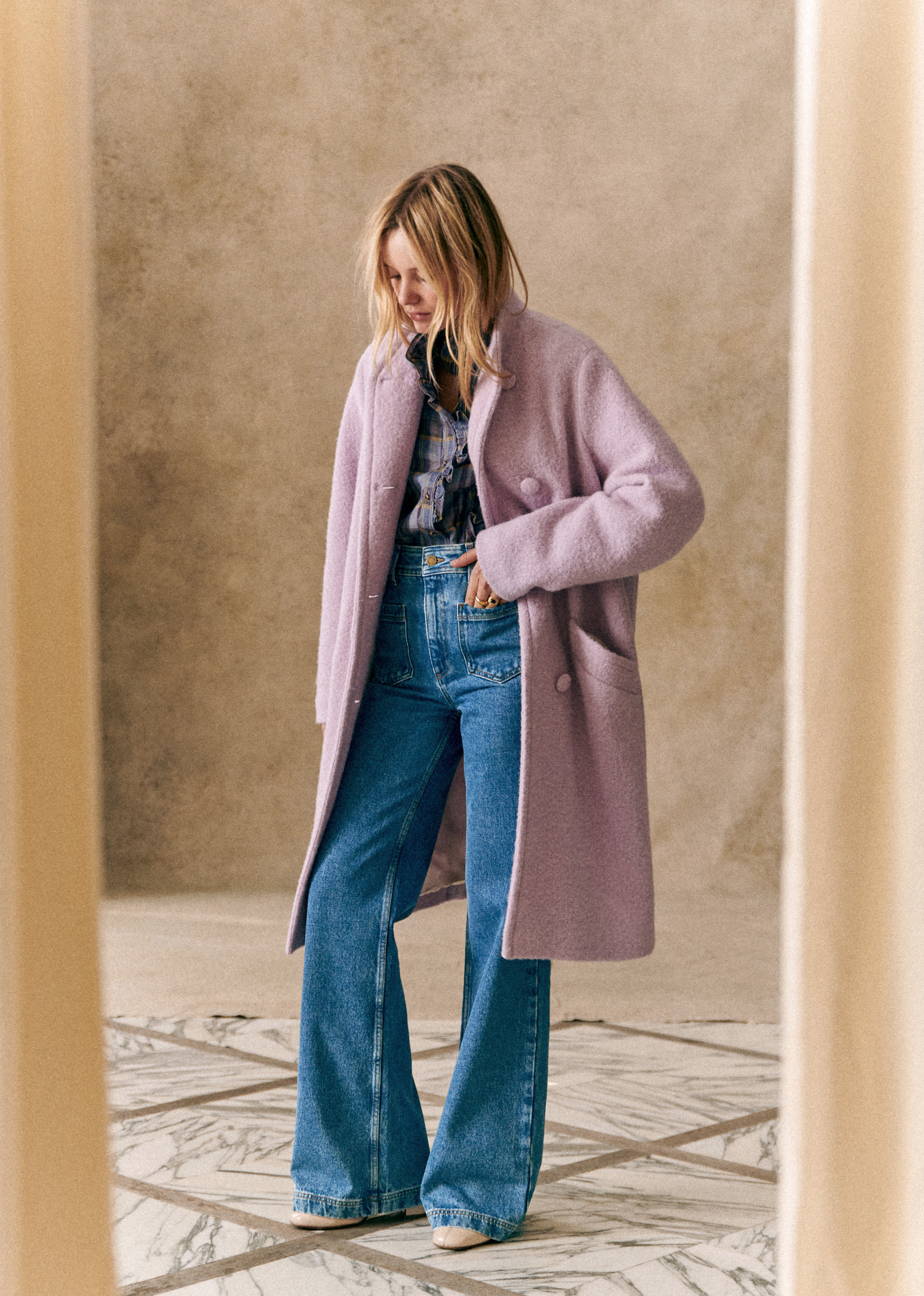 Pantalon Le 70's - Bleu Moyen - E-SHOP/DENIM 5905704